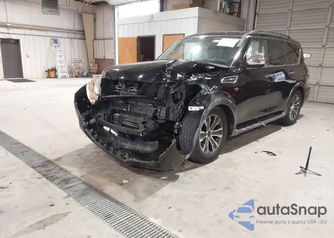 2020 Nissan Armada Sl 2Wd z USA, uszkodzony, nr VIN JN8AY2ND1L9107132